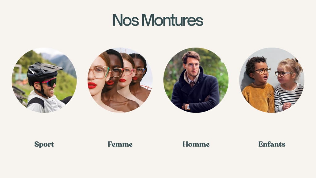 Montures homme, femme, enfants, sport chez Vision Nature à Frontenex près de Albertville en Savoie.